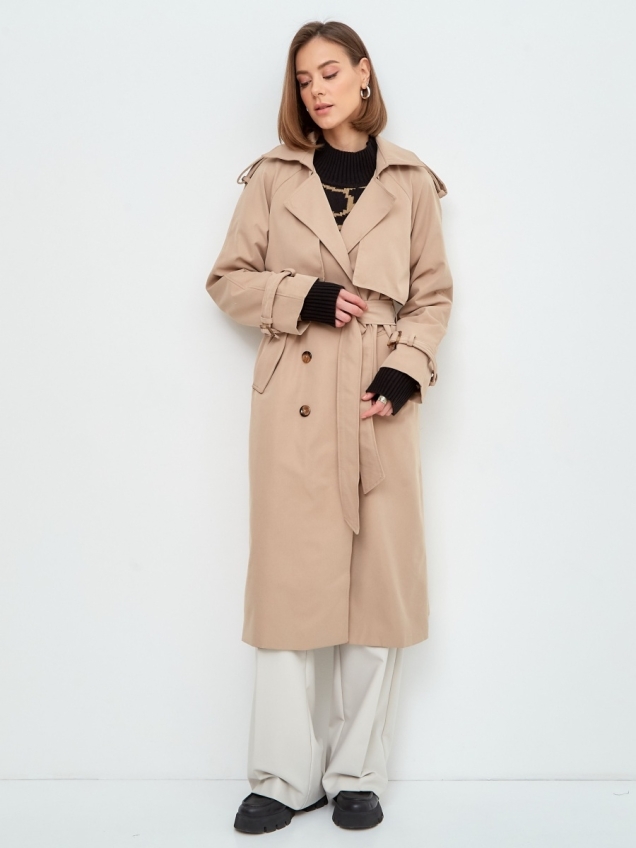 Женский демисезонный тренчкот, плащ