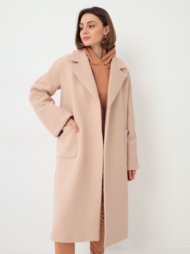 Женское демисезонное пальто оверсайз