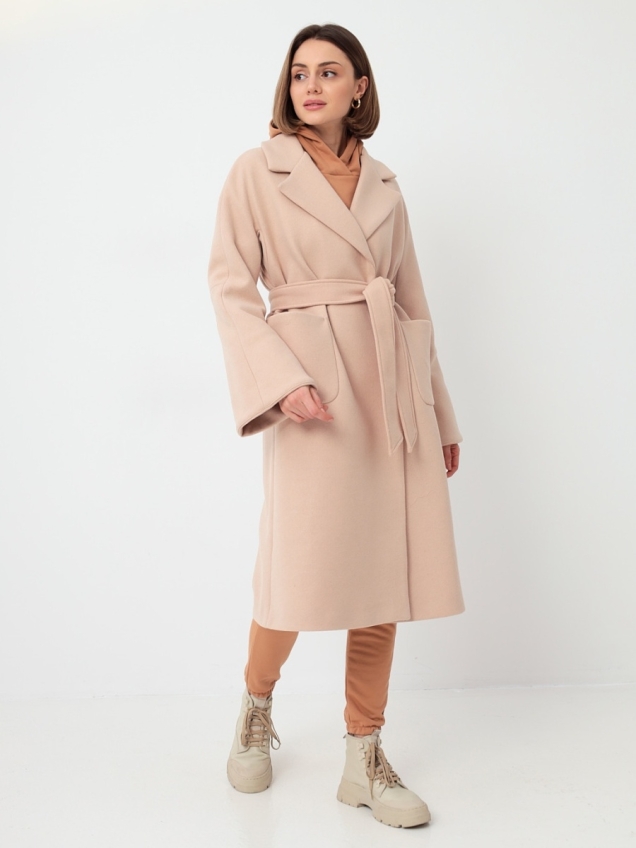 Женское демисезонное пальто оверсайз