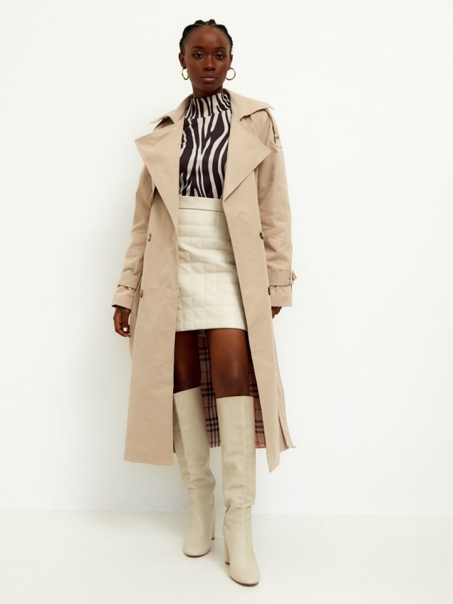 Женский демисезонный тренчкот, плащ