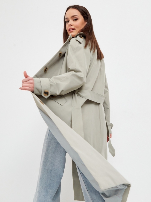 Женский демисезонный тренчкот, плащ