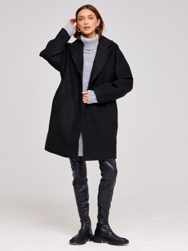 Женское демисезонное пальто оверсайз