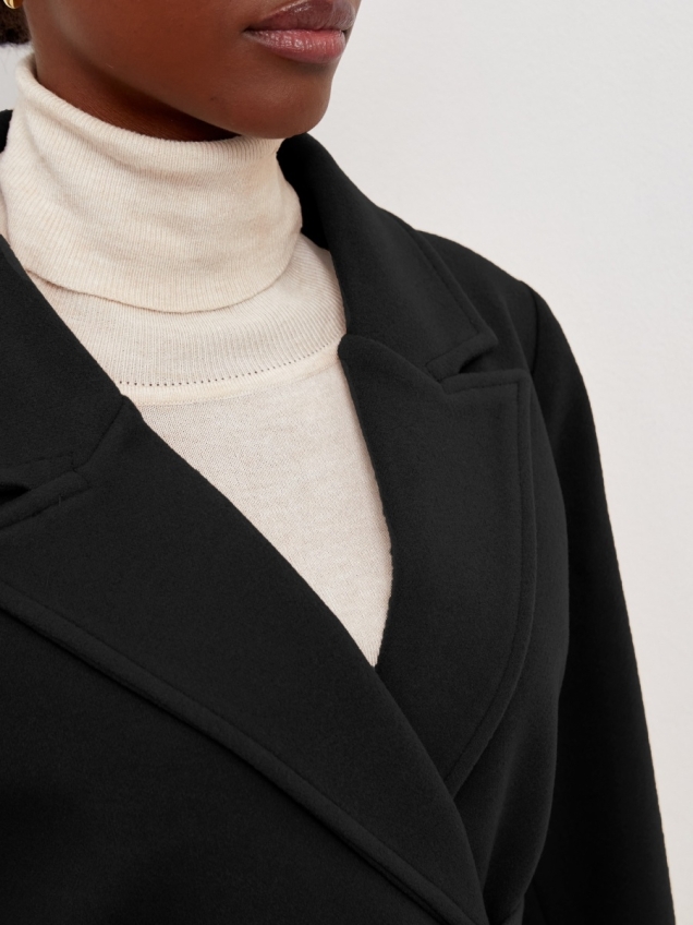 Женское демисезонное пальто оверсайз