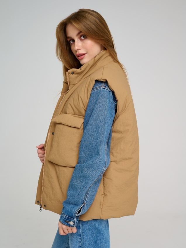 Женская зимняя куртка, теплый жилет