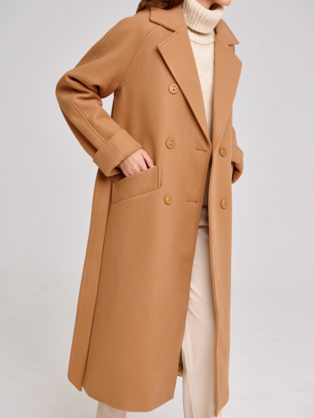 Женское демисезонное пальто оверсайз