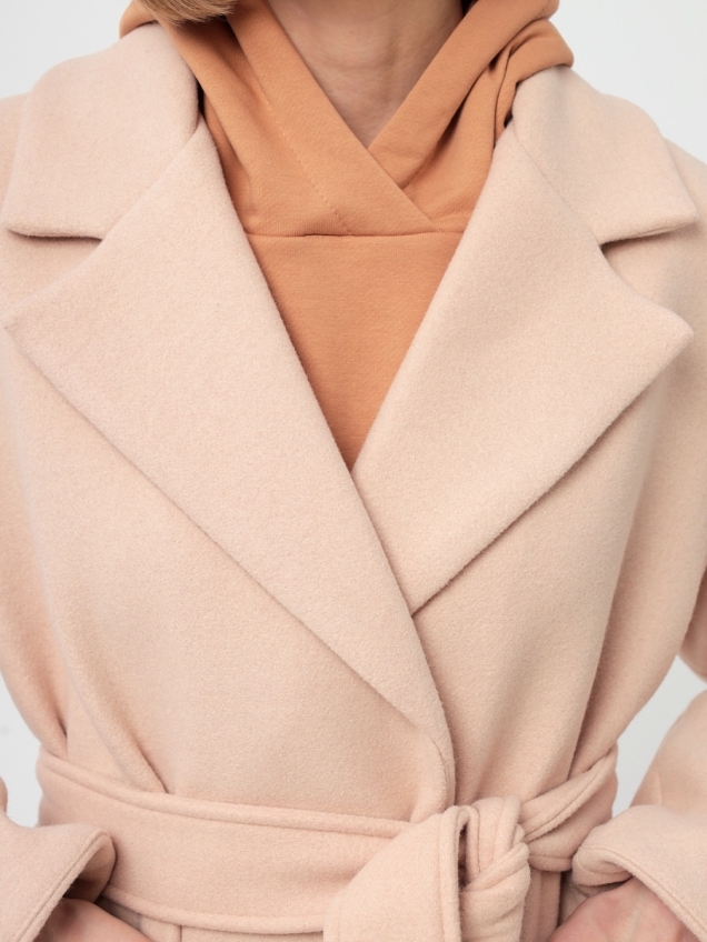 Женское демисезонное пальто оверсайз