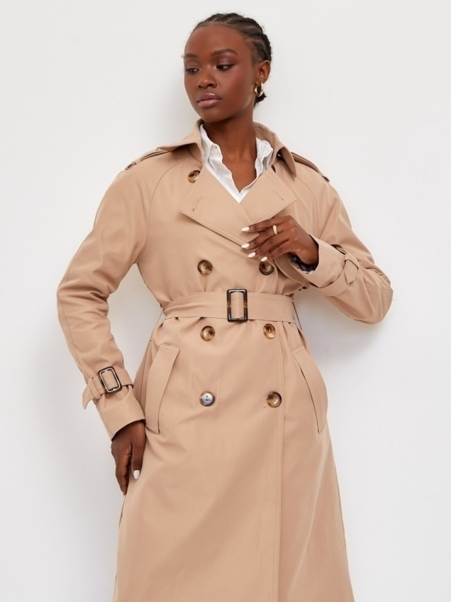 Женский демисезонный тренчкот, плащ