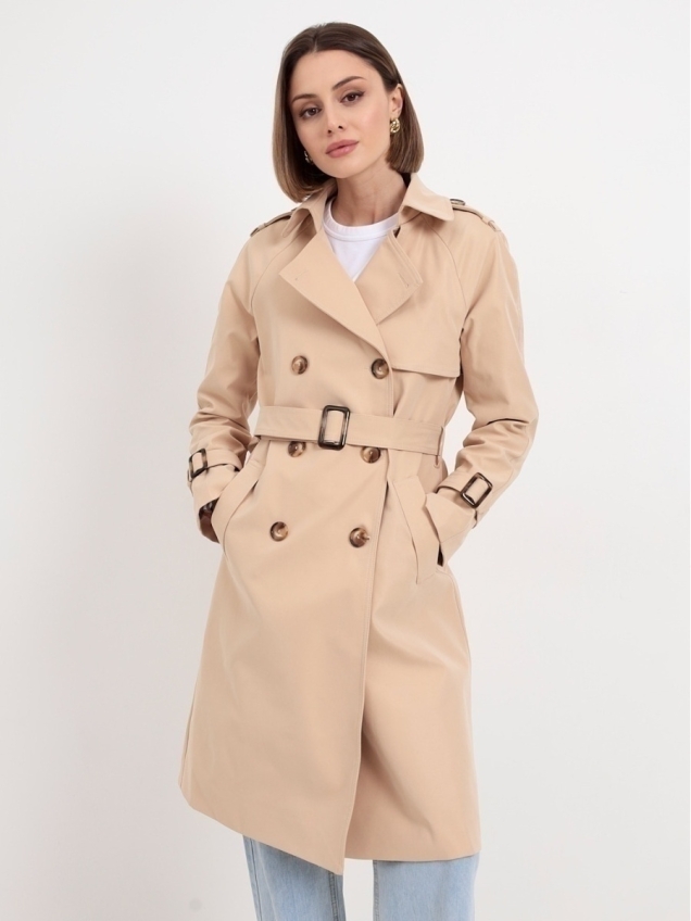 Женский демисезонный тренчкот, плащ