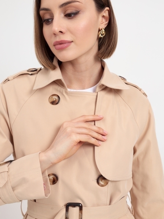 Женский демисезонный тренчкот, плащ