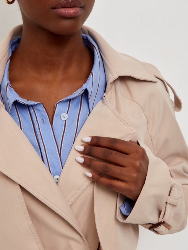 Женский демисезонный тренчкот, плащ