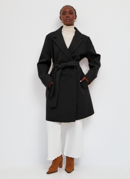 Женское демисезонное пальто оверсайз