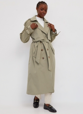 Женский демисезонный тренчкот, плащ