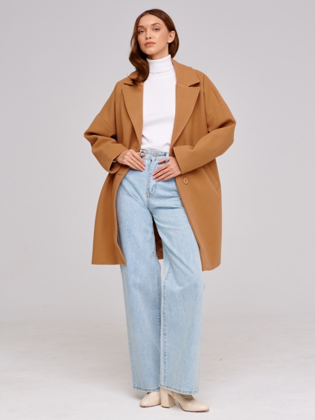 Женское демисезонное пальто оверсайз