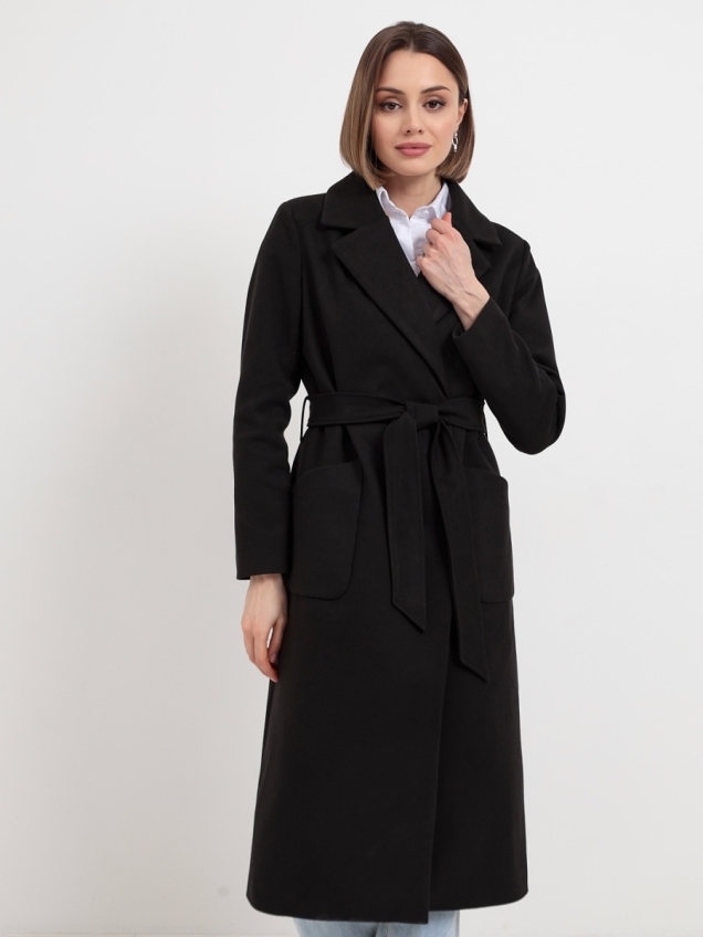 Женское демисезонное пальто оверсайз