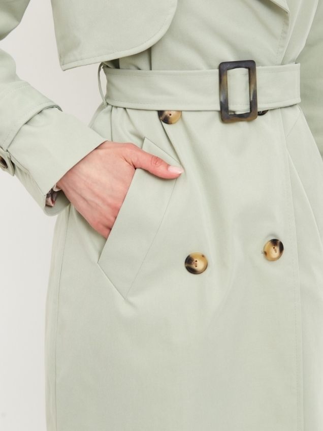 Женский демисезонный тренчкот, плащ