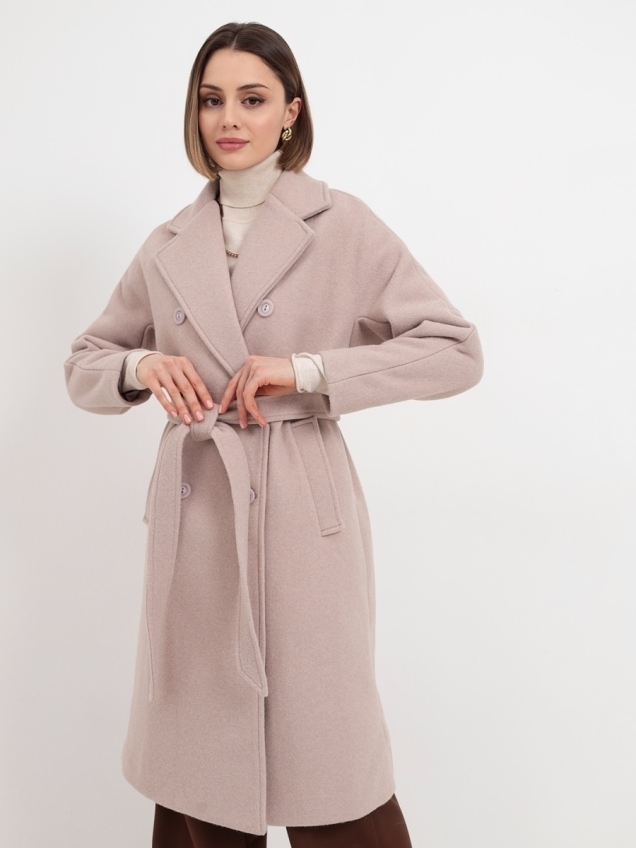 Женское демисезонное пальто оверсайз