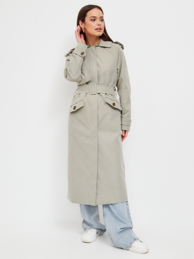 Женский демисезонный тренчкот, плащ