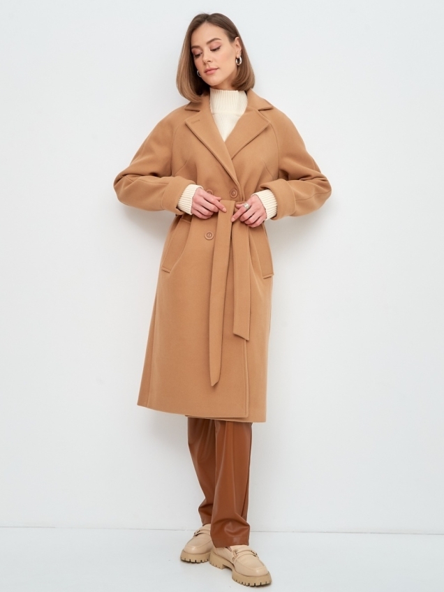 Женское демисезонное пальто оверсайз