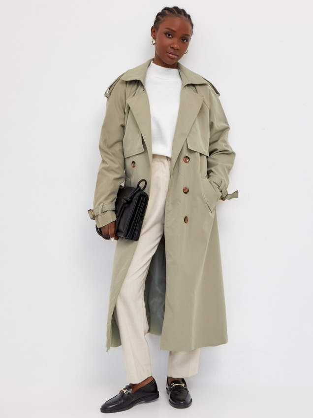 Женский демисезонный тренчкот, плащ