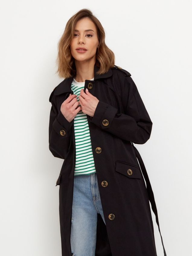 Женский демисезонный тренчкот, плащ