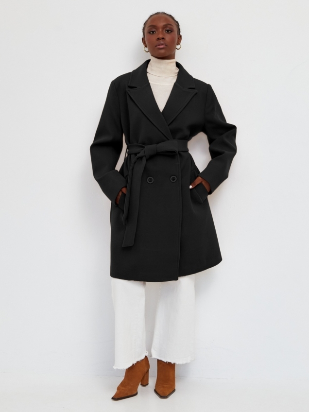 Женское демисезонное пальто оверсайз