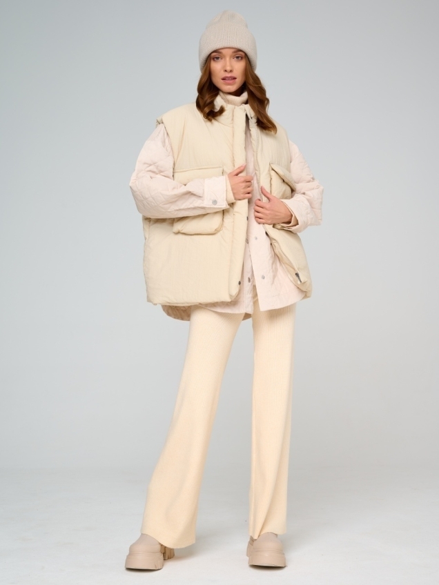 Женская зимняя куртка, теплый жилет