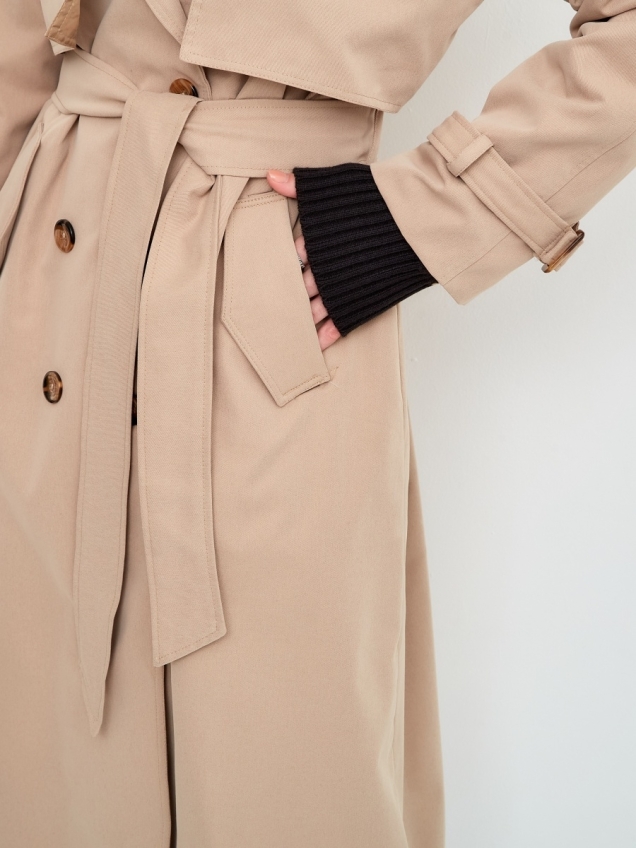 Женский демисезонный тренчкот, плащ