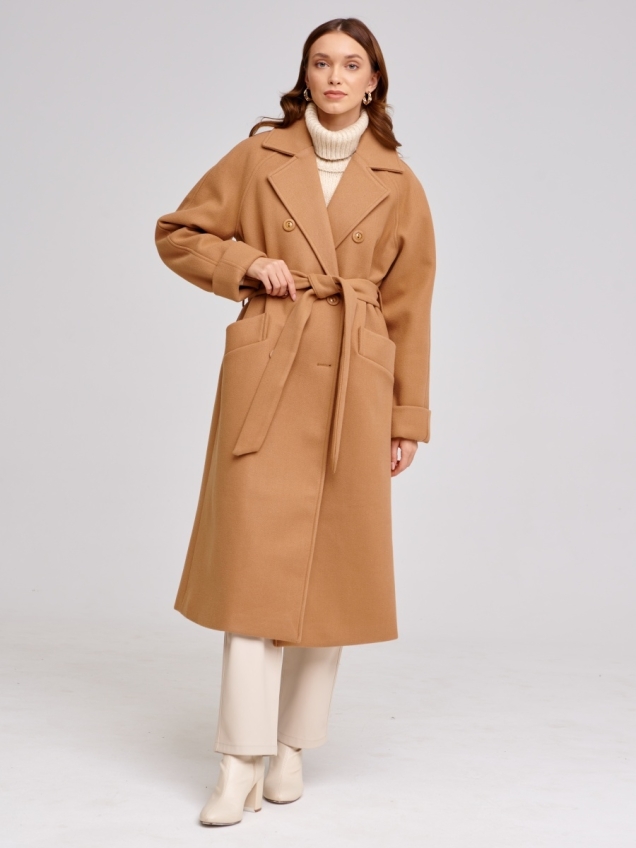 Женское демисезонное пальто оверсайз