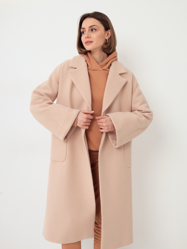 Женское демисезонное пальто оверсайз