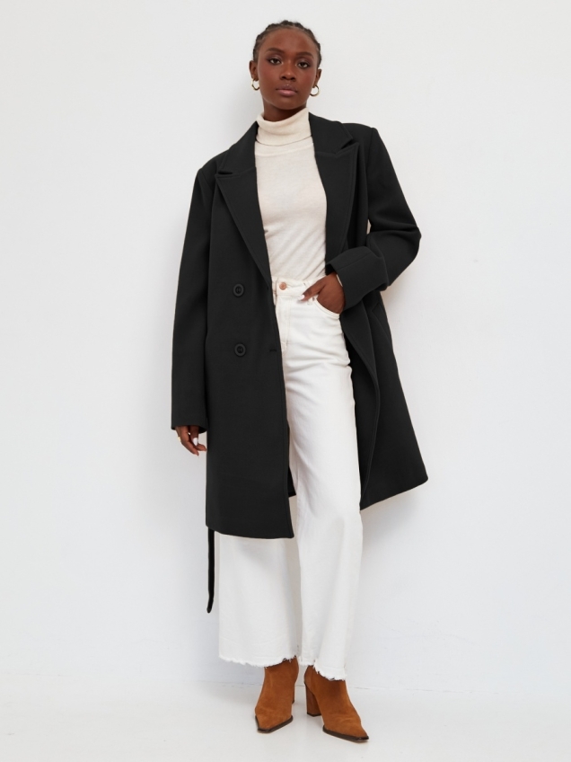 Женское демисезонное пальто оверсайз