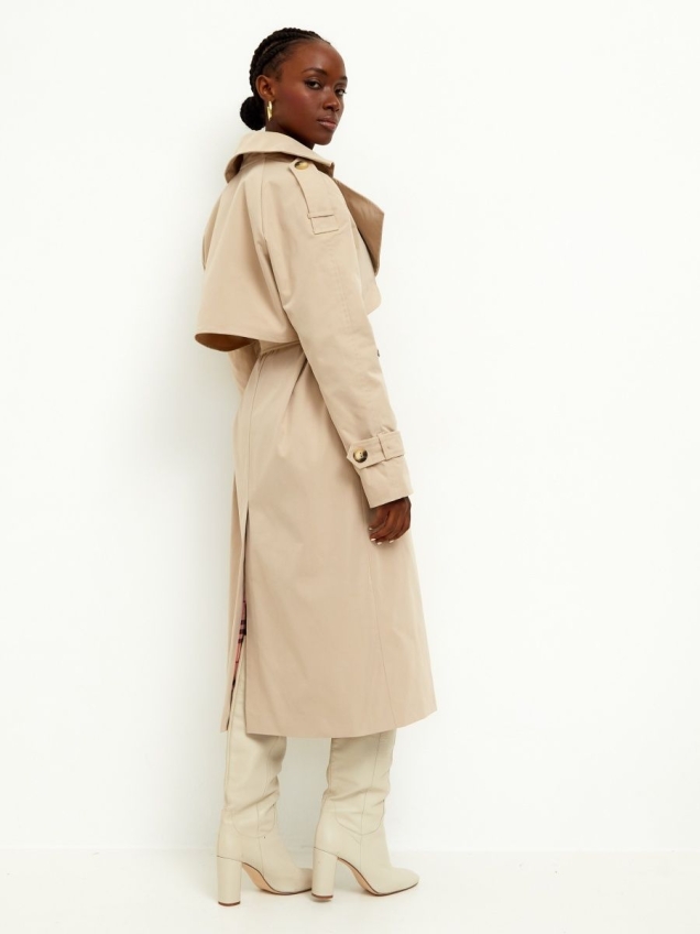 Женский демисезонный тренчкот, плащ