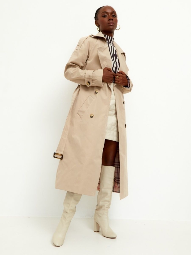 Женский демисезонный тренчкот, плащ