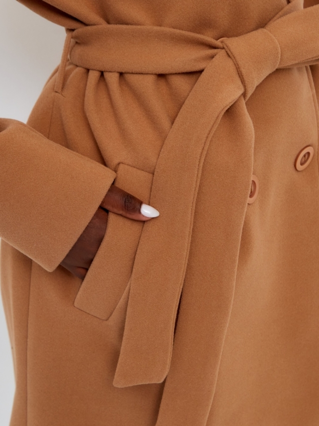 Женское демисезонное пальто оверсайз