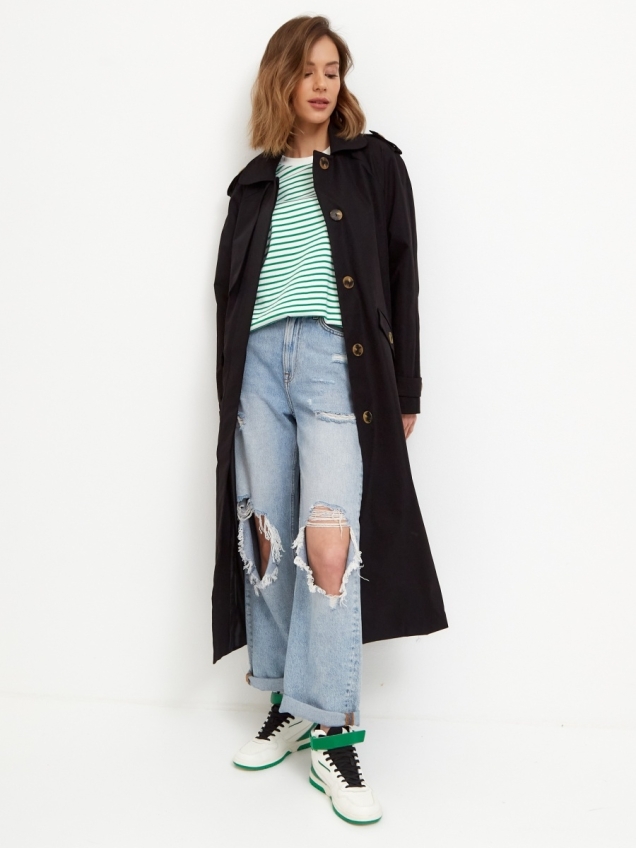 Женский демисезонный тренчкот, плащ