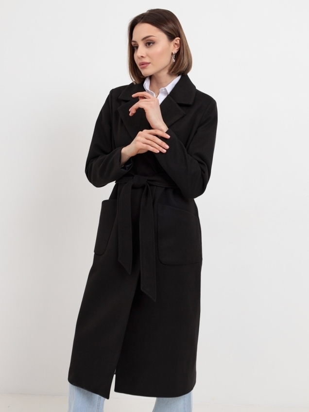 Женское демисезонное пальто оверсайз