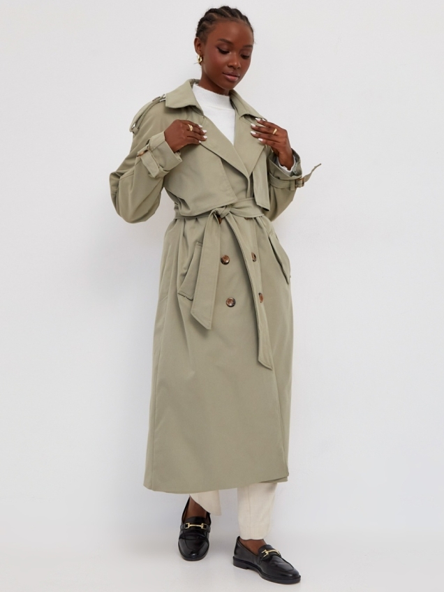 Женский демисезонный тренчкот, плащ