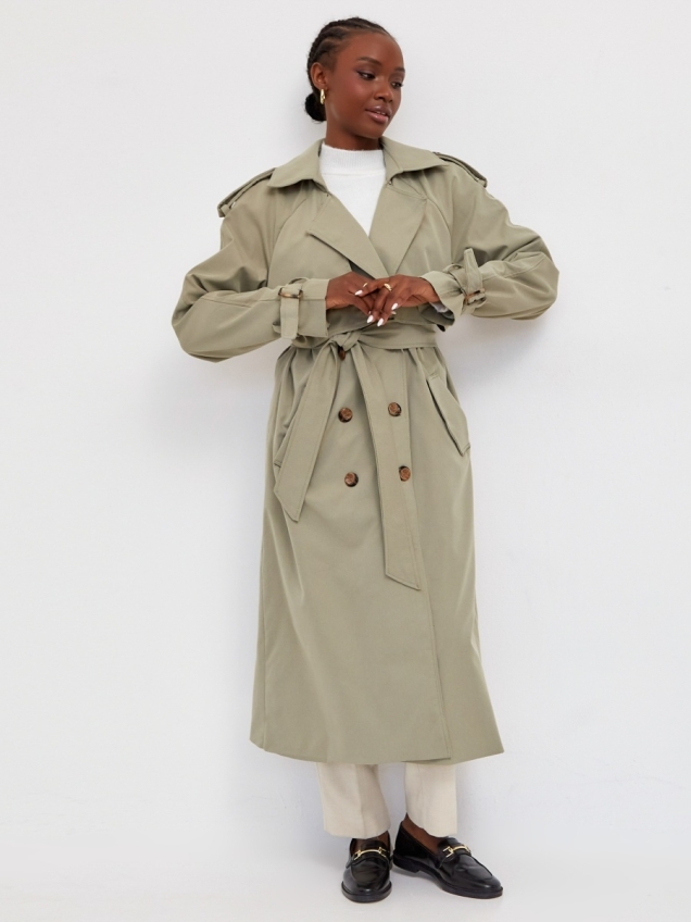 Женский демисезонный тренчкот, плащ