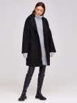 Женское демисезонное пальто оверсайз