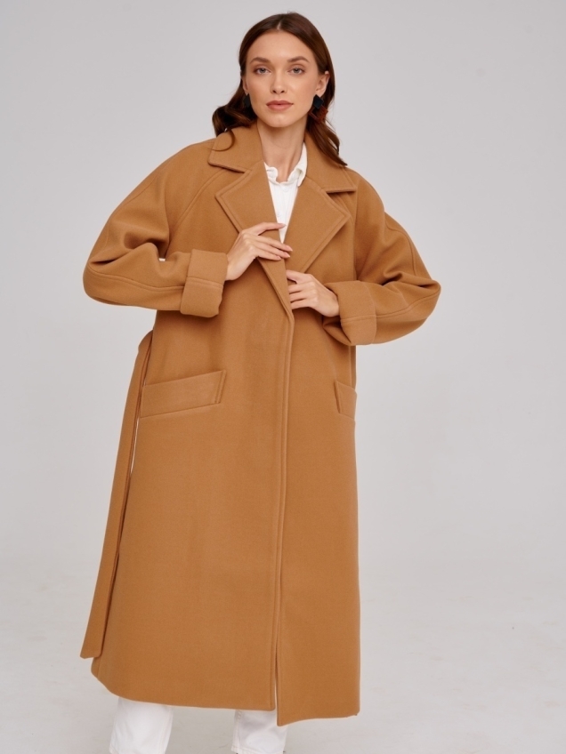 Женское демисезонное пальто оверсайз