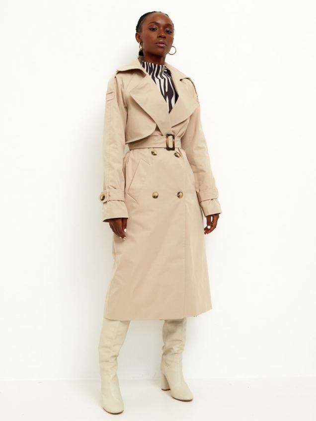 Женский демисезонный тренчкот, плащ