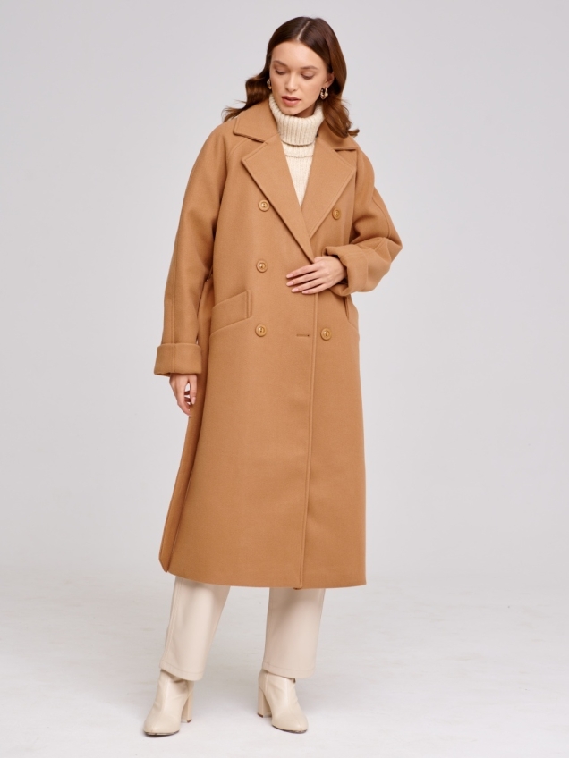 Женское демисезонное пальто оверсайз