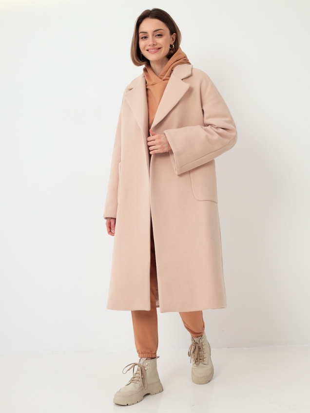 Женское демисезонное пальто оверсайз