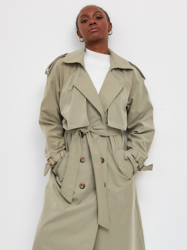 Женский демисезонный тренчкот, плащ