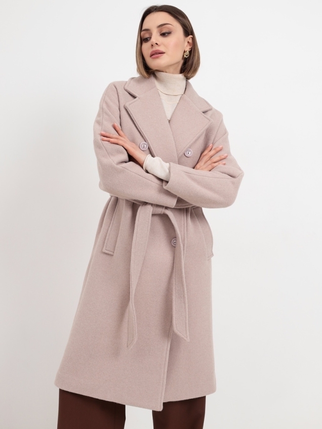 Женское демисезонное пальто оверсайз