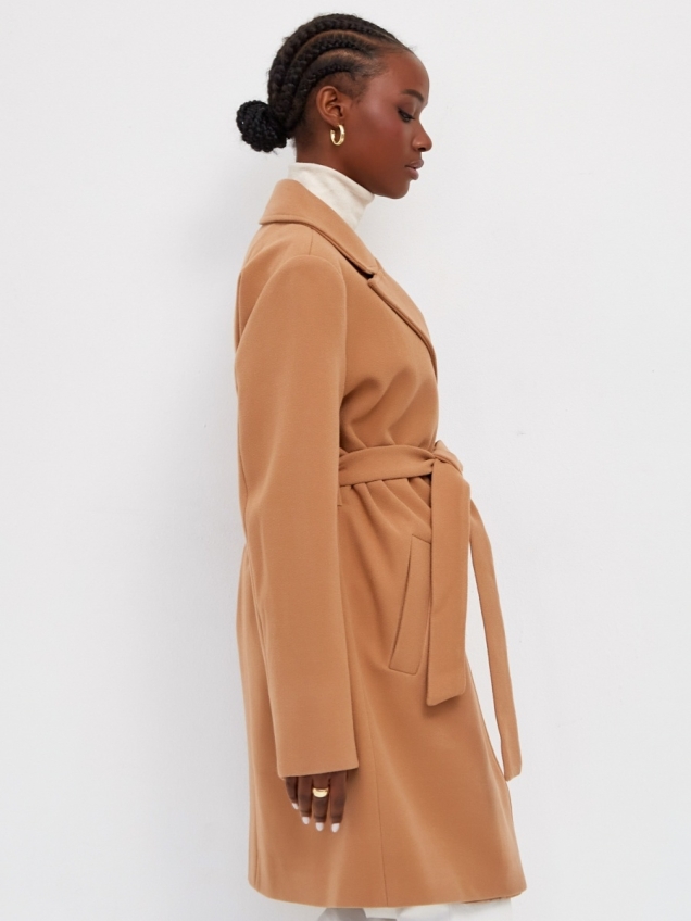 Женское демисезонное пальто оверсайз