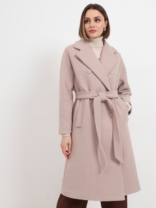 Женское демисезонное пальто оверсайз