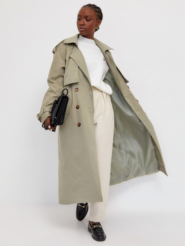 Женский демисезонный тренчкот, плащ