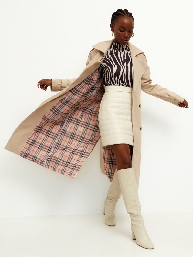 Женский демисезонный тренчкот, плащ