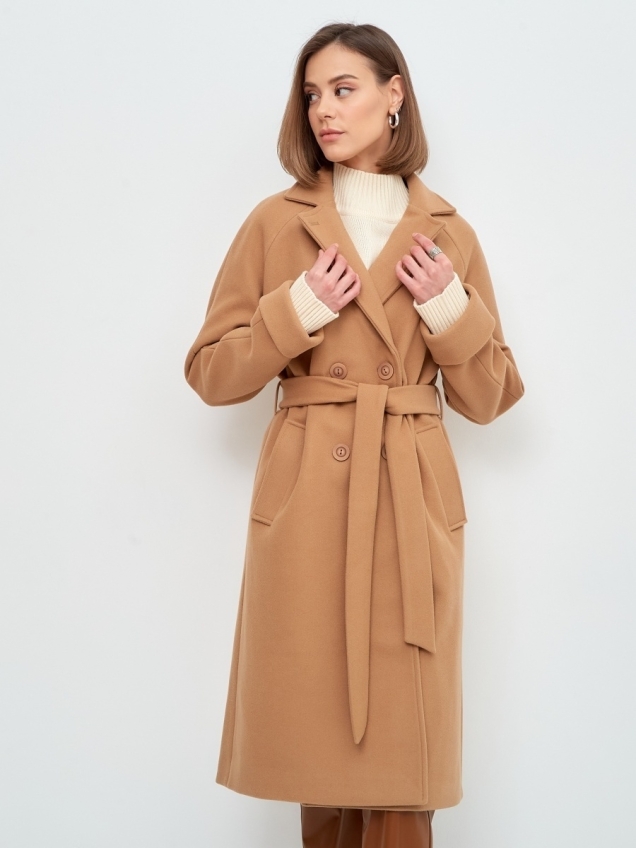 Женское демисезонное пальто оверсайз