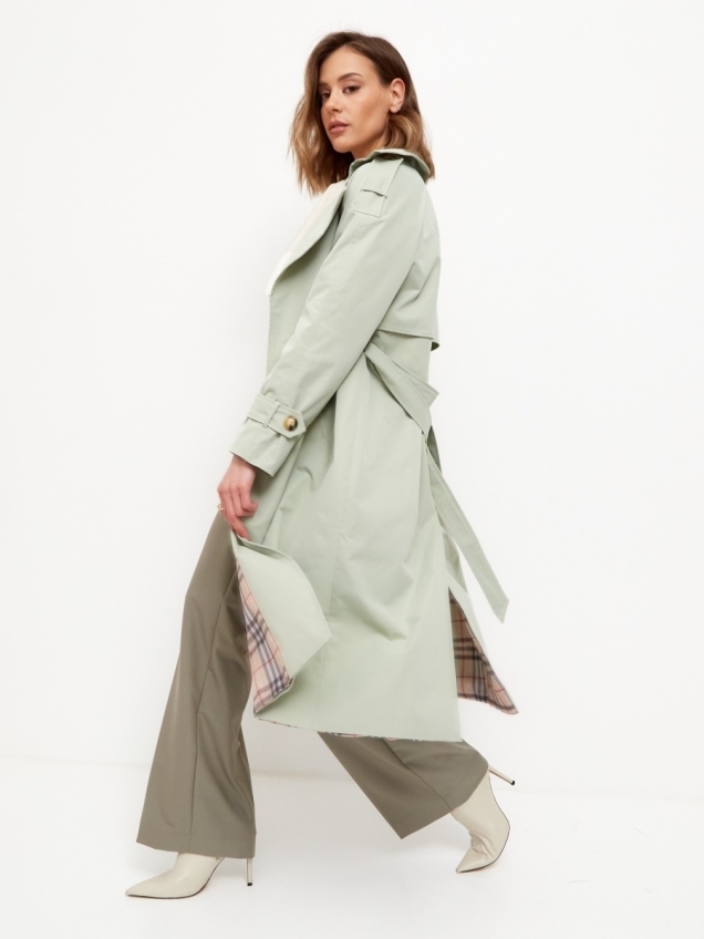 Женский демисезонный тренчкот, плащ